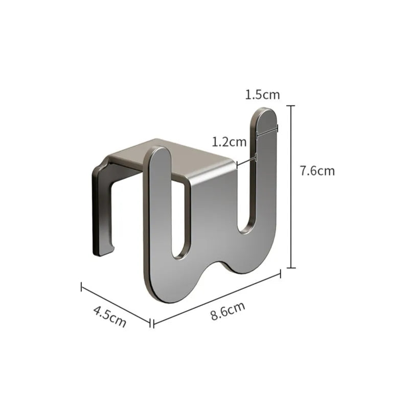 Aluminum Shoe Rack Wall
