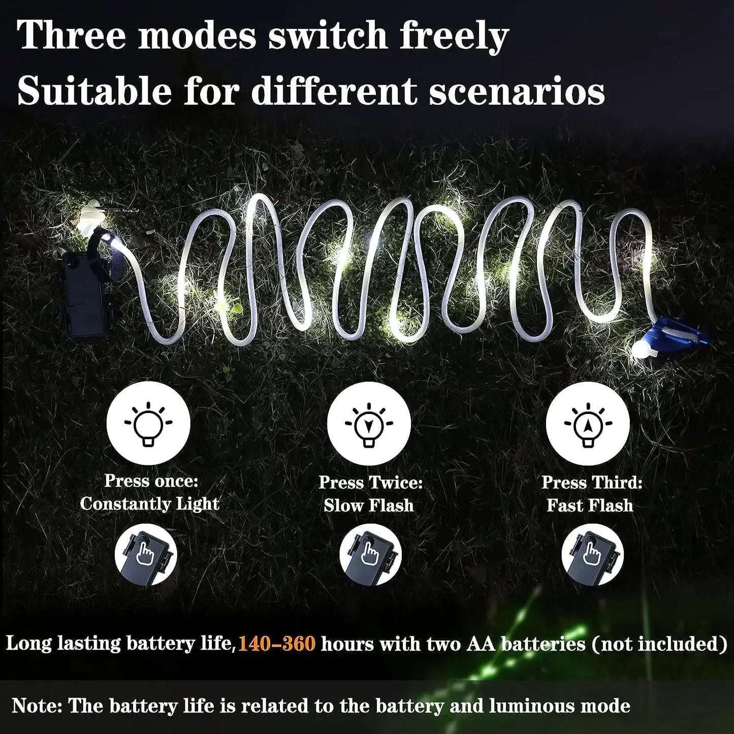 LED Camping Wind Rope