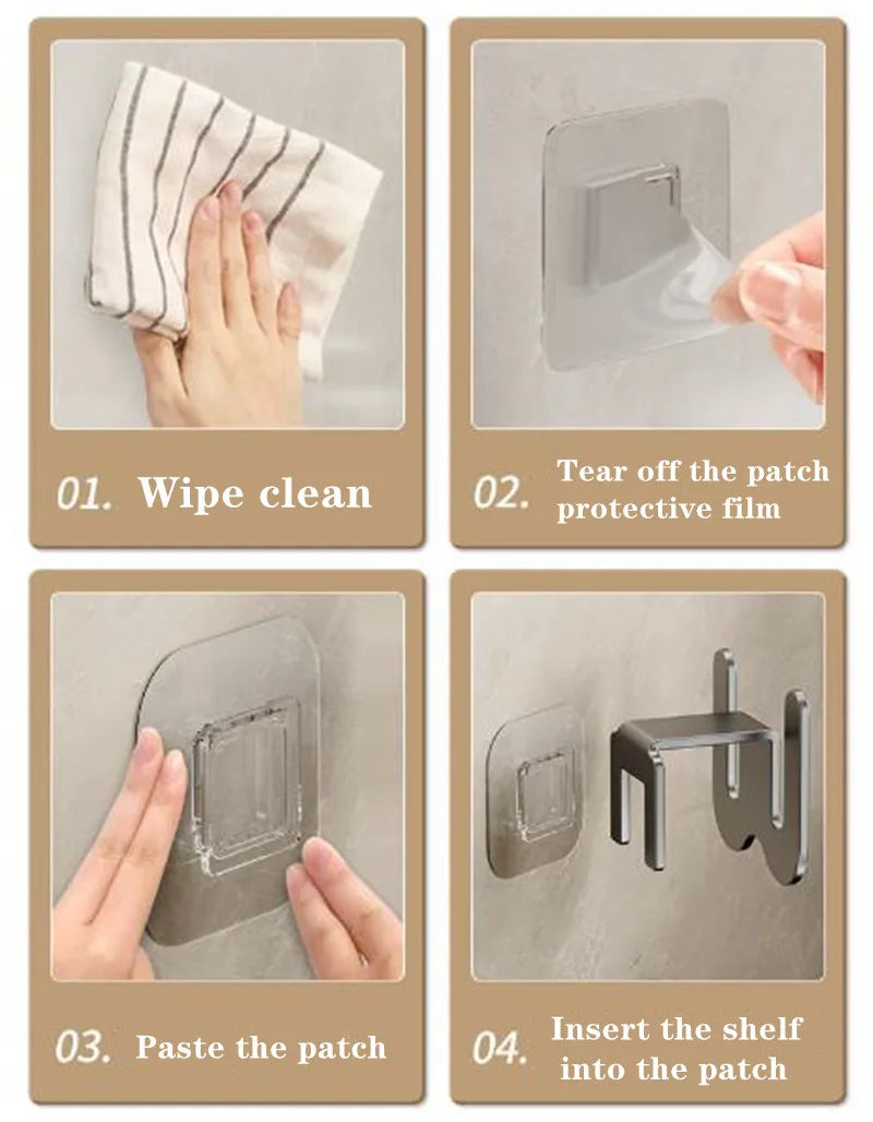 Aluminum Shoe Rack Wall