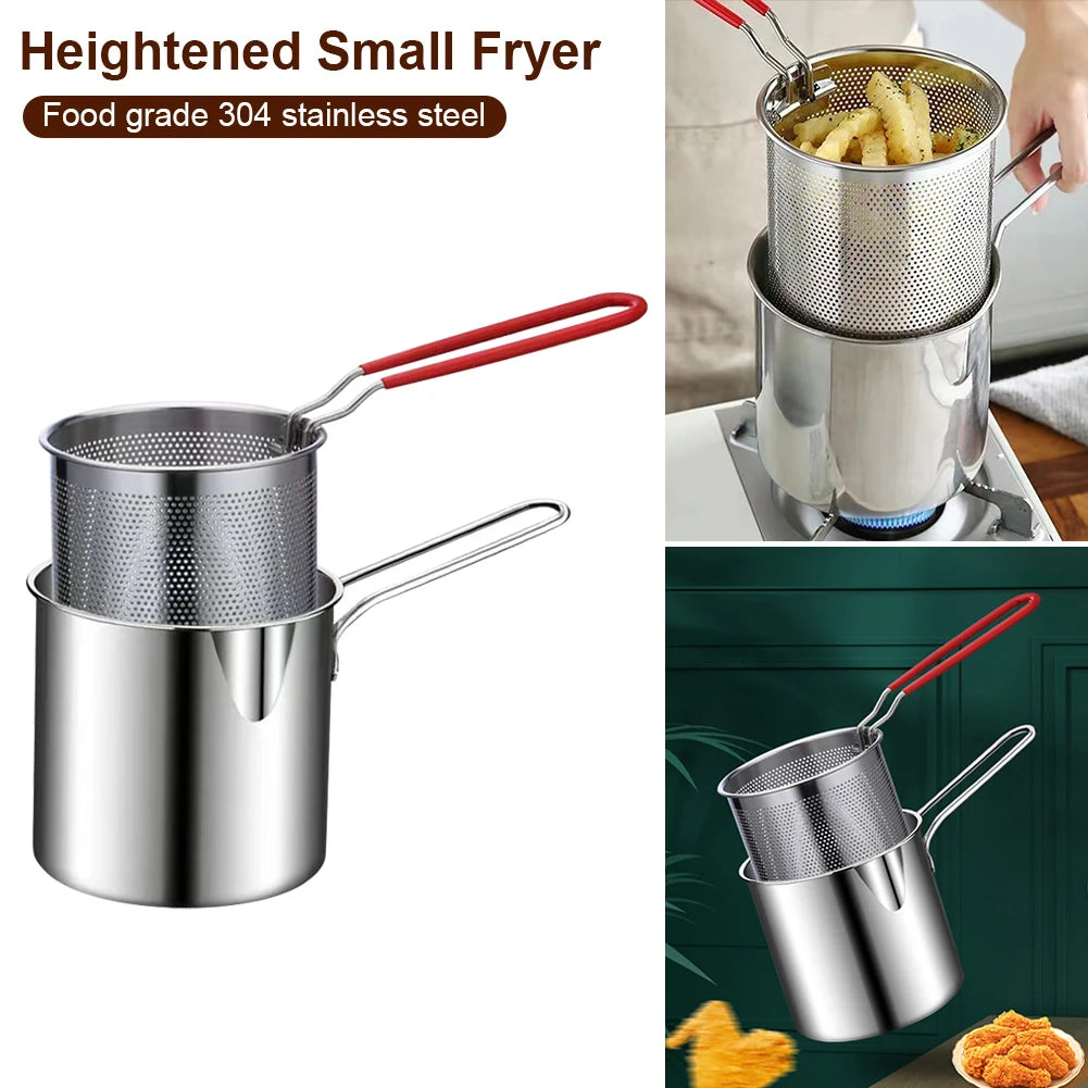 Deep Fryer Stainless Steel Frying Basket