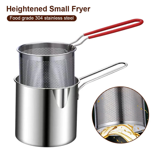 Deep Fryer Stainless Steel Frying Basket