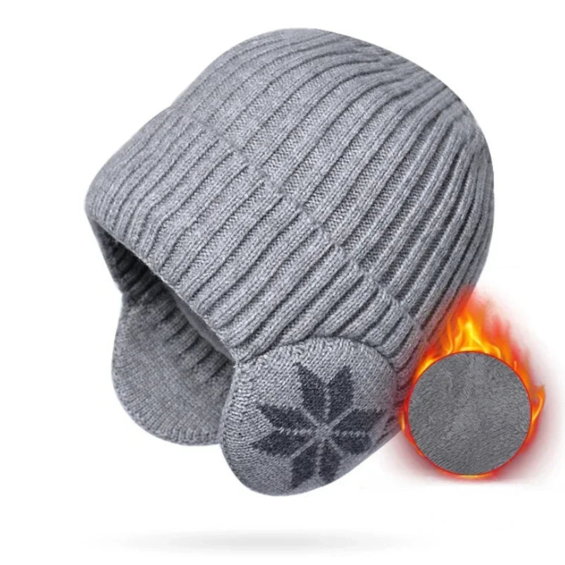 Universal Warm Plush Knitted Hat