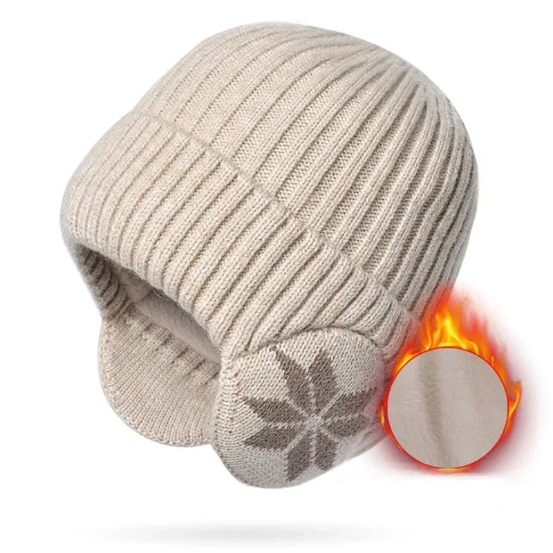 Universal Warm Plush Knitted Hat