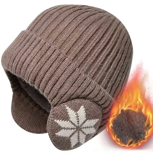 Universal Warm Plush Knitted Hat
