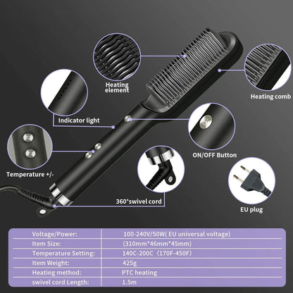 Hair Straightener Brush™