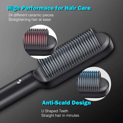 Hair Straightener Brush™